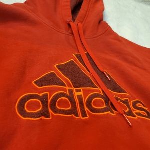 Adidas red hoodie